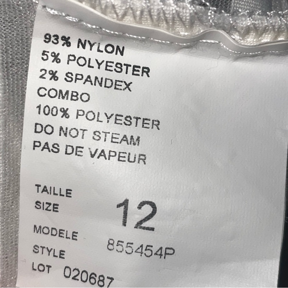 Js Collections Sheer Stripe Zippered Top - image 6